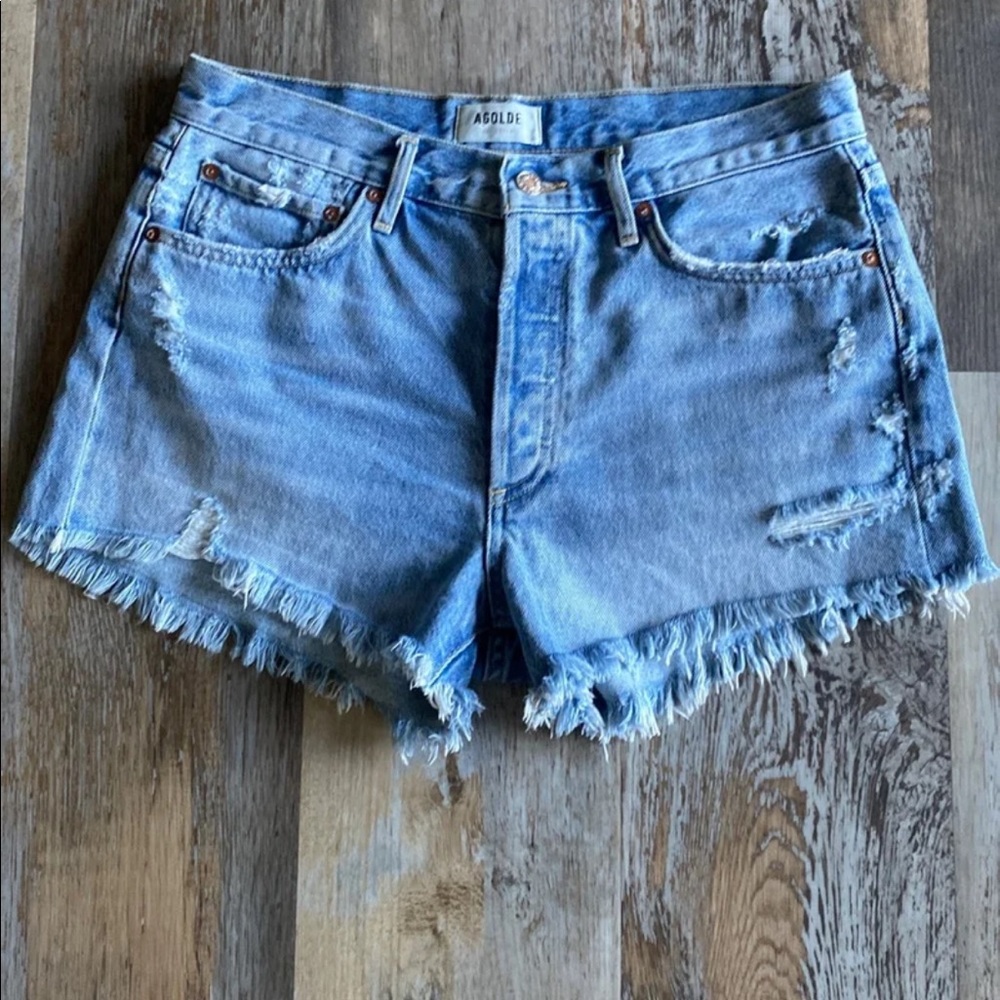 AGOLDE Parker Vintage Cutoff Shorts I’m Swapmeet size 28